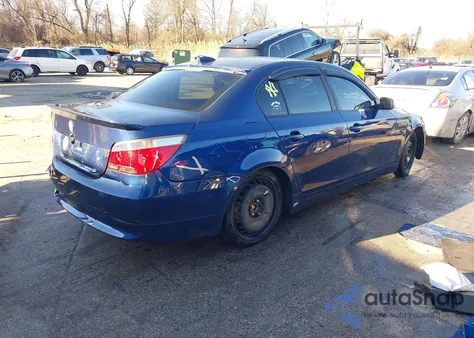 2004 BMW 530I z USA, uszkodzony, nr VIN WBANA73514B057074